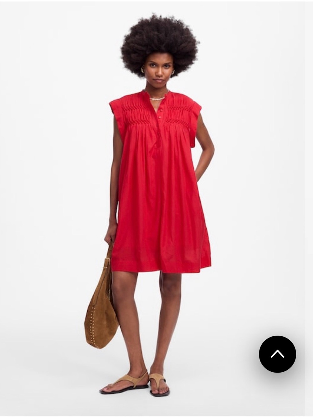 NEW Madewell Embroidered Shift Dress